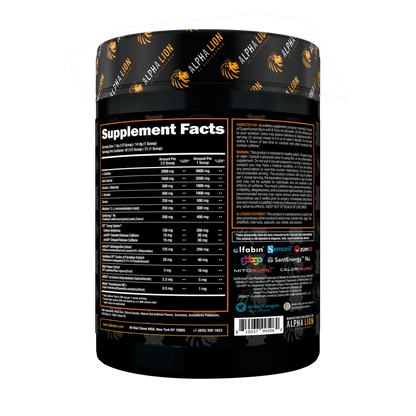 ALPHA LION Superhuman Burn – 2 in 1 Metabolism Booster（21 Servings）