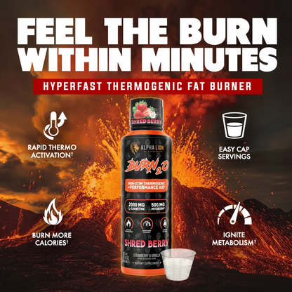 ALPHA LION Burn2O L-Carnitine Liquid 2000mg